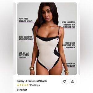 Viral TA3 snatching bathing suit NWT